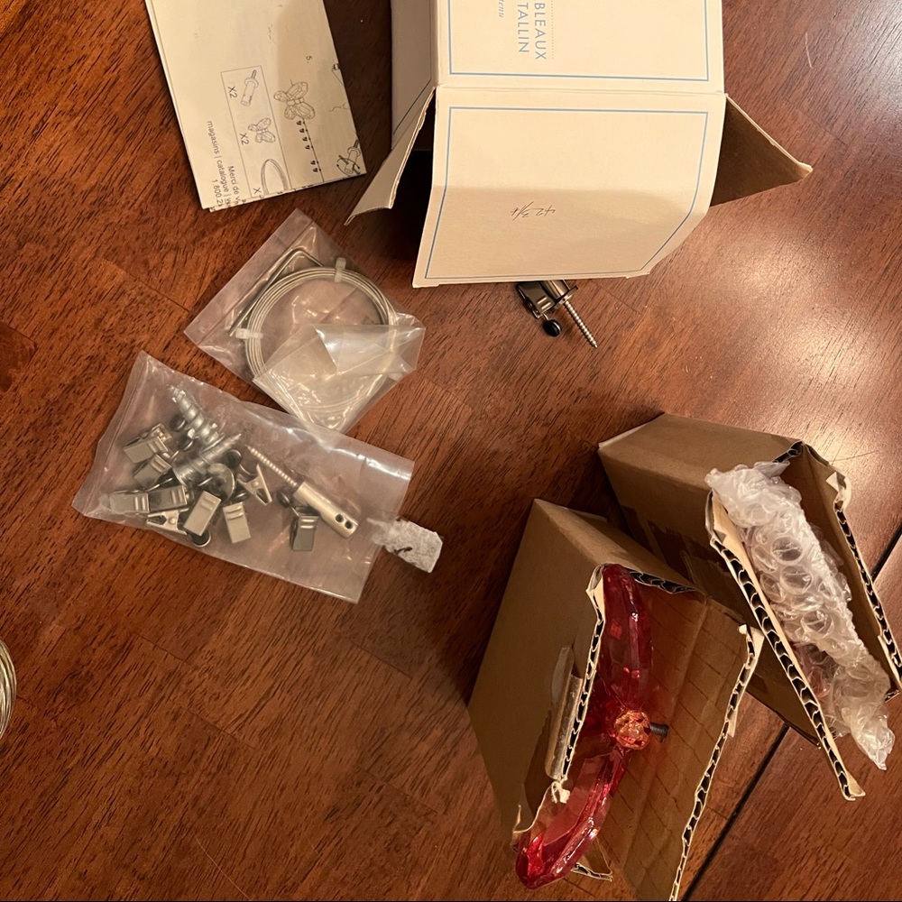 Pottery Barn Kids Crystal Butterfly Art Cable System